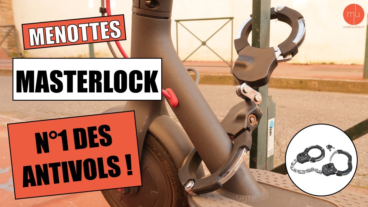 Masterlock Antivol Menottes Trottinette MASTER LOCK