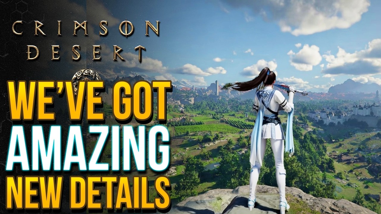 Crimson Desert New Gameplay Details - Progression, Loot System & No Microtransactions