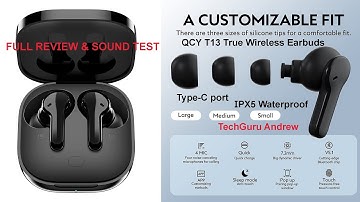 QCY T13 True Wireless Earbuds With ANC REVIEW