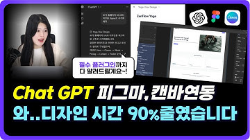 이제 GPT에서 디자인부터 바로 편집까지 됩니다 (디자인 자동화 끝판왕: GPT → Figma/Canva 연동)