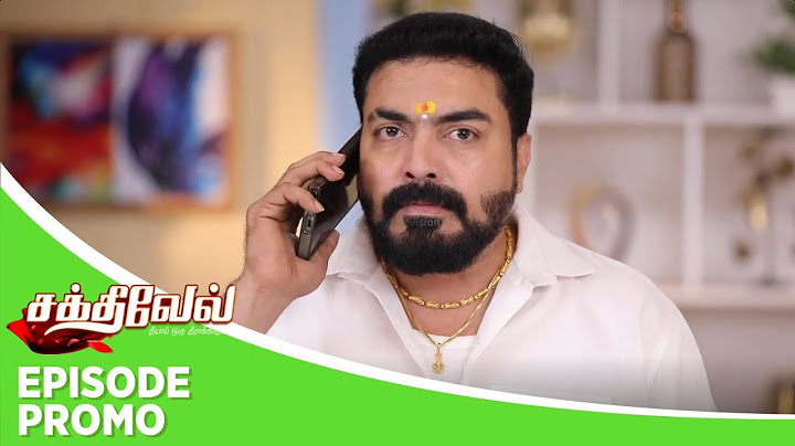 Sakthivel | Episode Promo | 10th July 2025