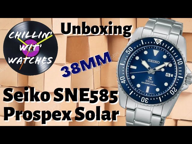 Hands Down My Favorite New Seiko Release - SNE585 Solar Prospex - YouTube