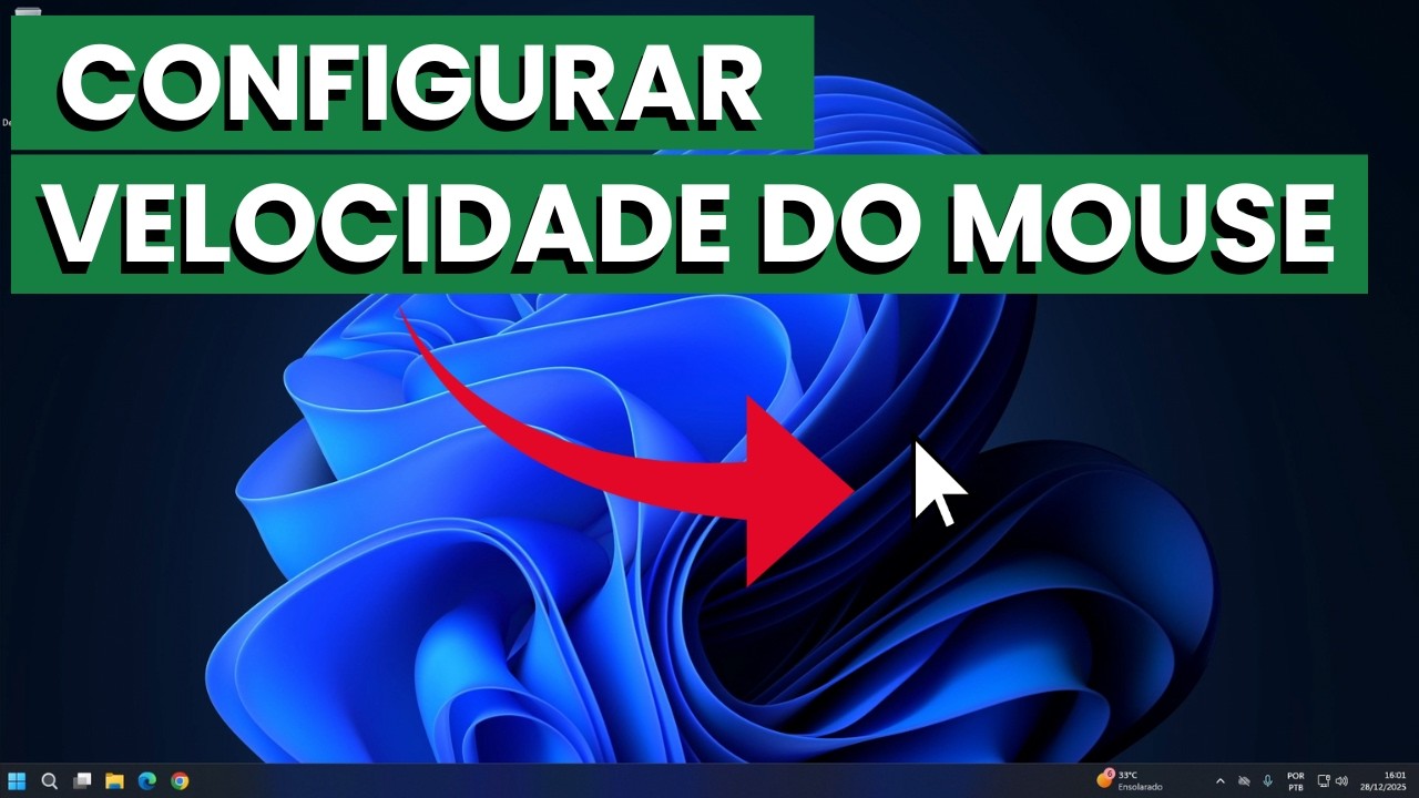 COMO AJUSTAR A VELOCIDADE DO MOUSE NO WINDOWS 11 - YouTube
