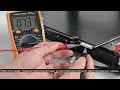 Multimeter measuring aluminum substrate