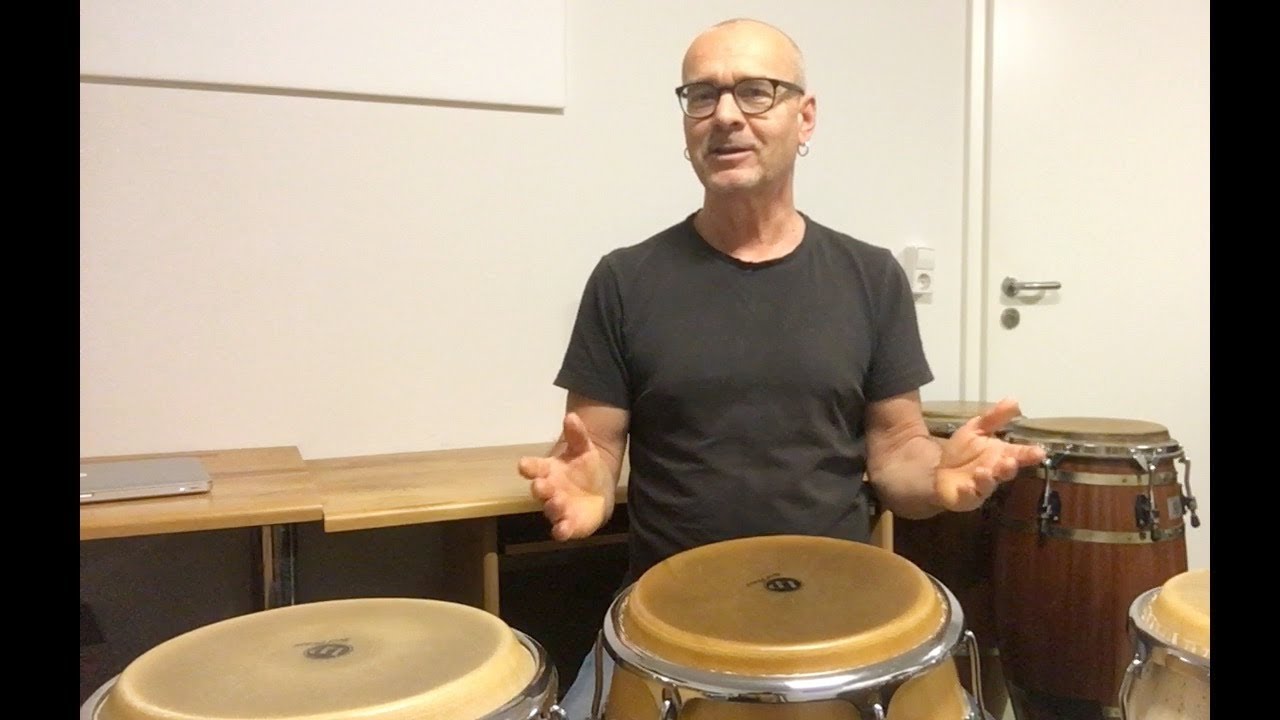 Conga variation 1 to "push" the horn section part of a Salsa Tune
