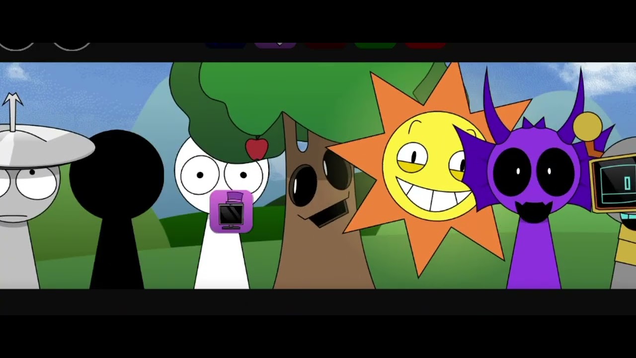 The Sun rises || Sprunki TrAIFIX (music video)