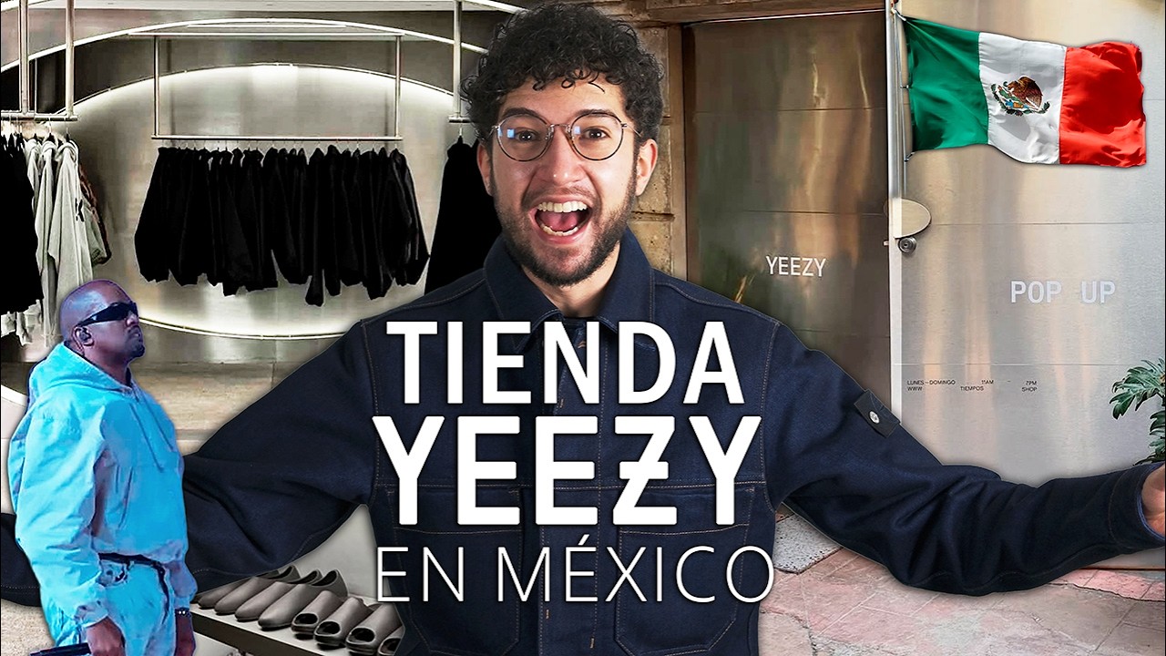 Visité la PRIMERA pop up YEEZY en el MUNDO!!! 🌎 