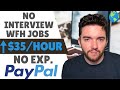 6 Work From Home Jobs Paying via PayPal | No Interview No Experience 2023