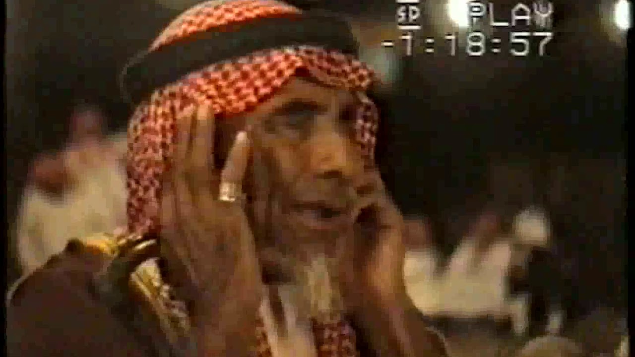 أبو جعيدي في عرضة زواج مخزوم حمدان آل شايع 1413 هـ