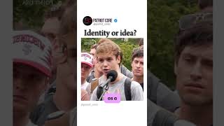 Should politics be about values over identity?#usa #shorts #debate #conservative #charliekirk #viral