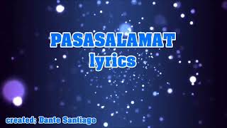 Download Lagu Pasasalamat with lyrics MP3 Download Lagu Pasasalamat with lyrics MP3