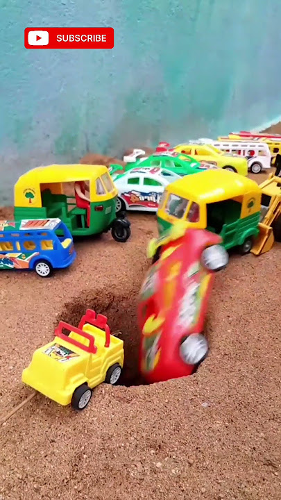 jcp satisfying crash videos | jcb toy | jcb videos | autorickshaw  #jcbtoys #jcb @kumatoys2911