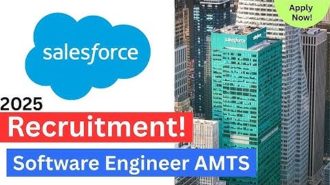 Salesforce Hiring 2025! | Software Engineer | Apply ASAP!