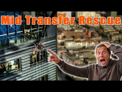 Mid Transfer Rescue — обучение IRATA уровня 3