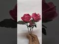 Hot glue rose #youtubeshorts #shorts