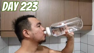 Day 223 - Drink 2 Liter of Water Until MRBEAST Hugs Me