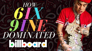 How 6IX9INE Dominated The Billboard Chart