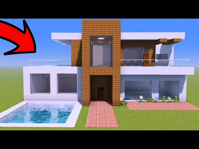 Minecraft Tutorial : MANSÃO ULTRA MODERNA (Completa) 