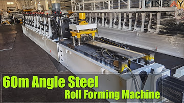 【Angle】Linbay- fast speed 60m/min Steel Angle roll forming machine