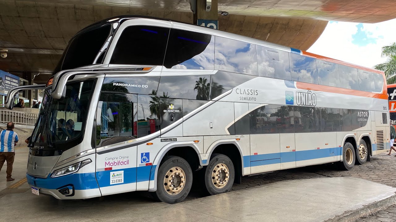 Viajando a bordo do Novo Panorâmico NB1 da Expresso União - veículo em suas primeiras viagens! 