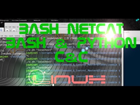 Command & Control Netcat Bash Bat & Python
