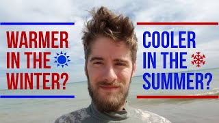 Why is it Warmer by the Lake in the Winter, but Cooler in the Summer?