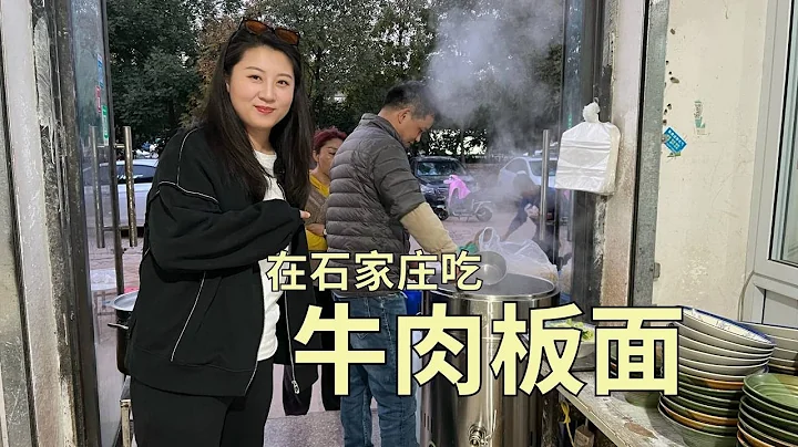【寻尝姐妹】在石家庄吃牛肉板面，还是老式手抻的，9块一碗香辣过瘾【4K】 - 天天要闻