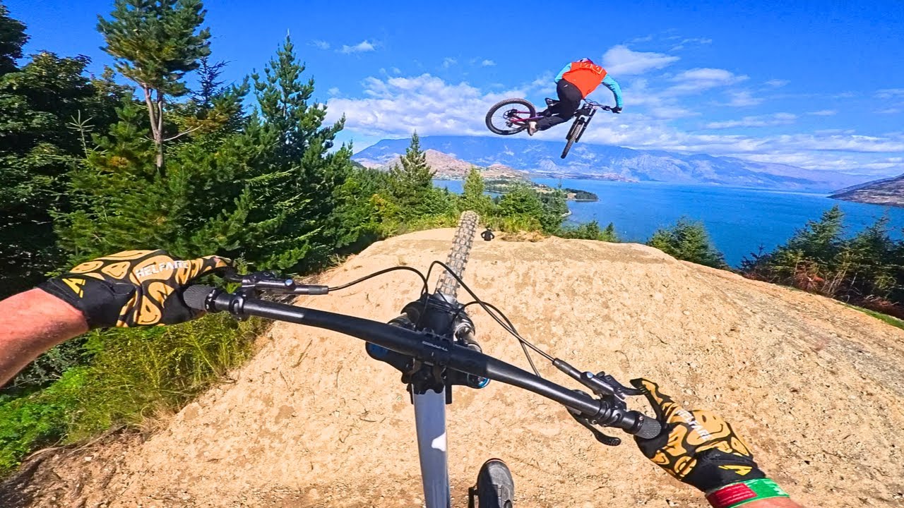 Страшный день на даунхильных велосипедах с Мэттом!!!