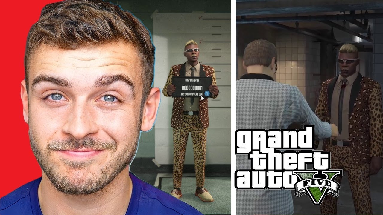 GEORGE CLARKEY plays GTA V for the FIRST TIME!