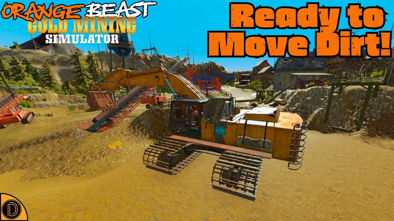 Ready to Dig in RIVER TOWN? #33 ORANGE BEAST DLC  - Gold Mining Simulator