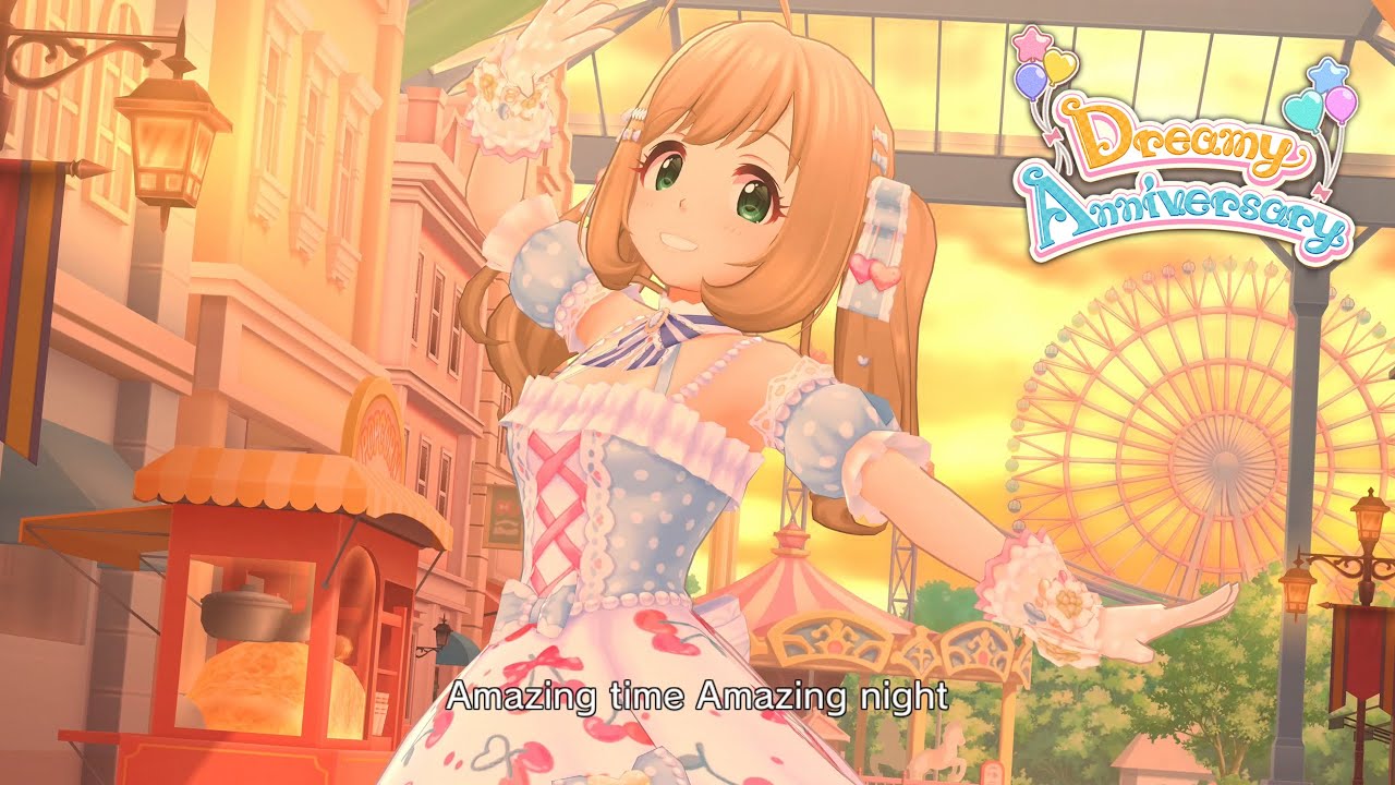 デレステ」Dreamy Anniversary (Game ver.) 佐藤心、ライラ、鷺沢文香