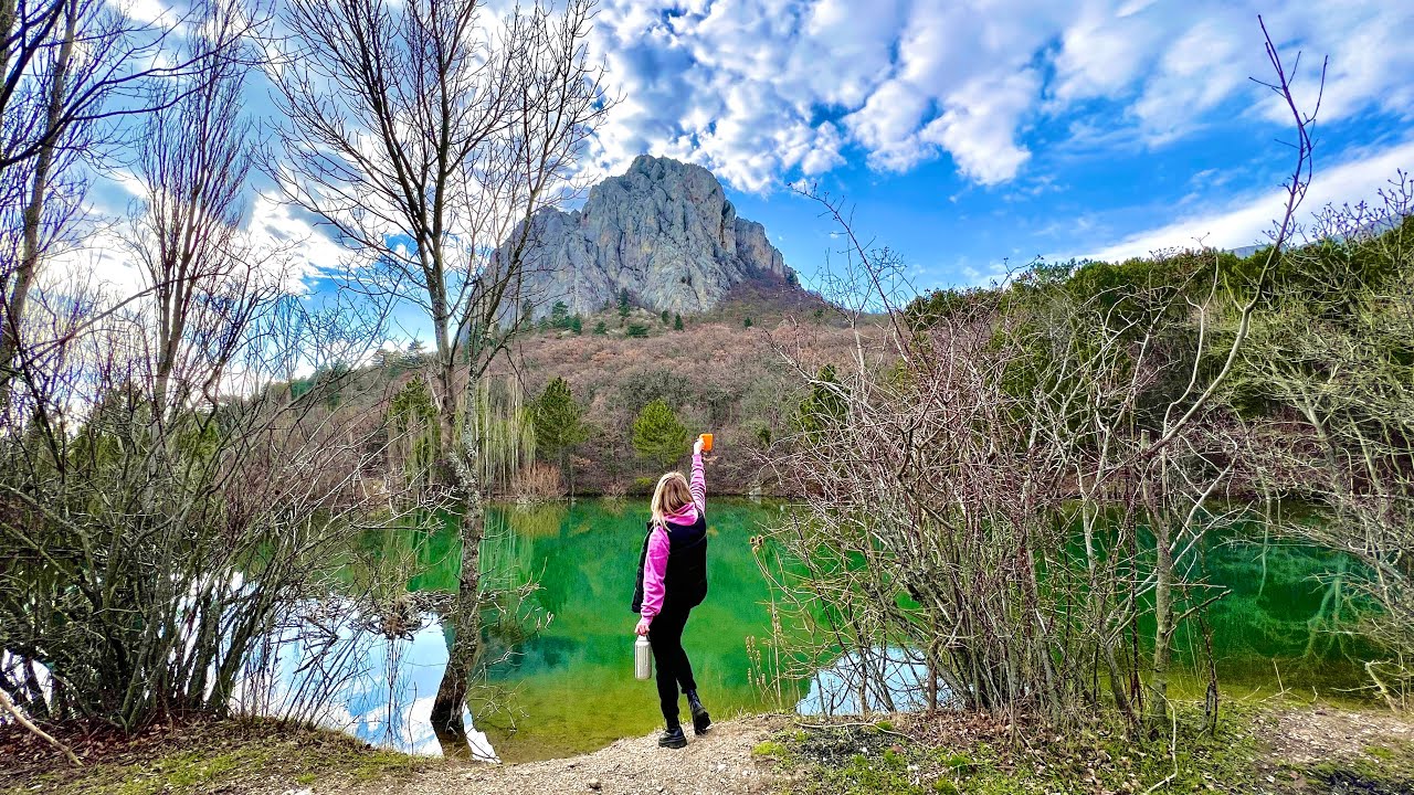КРЫМ. Тропа БИЮК-ИСАР. Неприступная  КРЕПОСТЬ. Дошли до КОНЦА ТРОПЫ и ОБАЛДЕЛИ. ГОРНЫЕ ОЗЕРА 2023