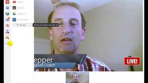 How to Add Your Name or Call to Action in Google Plus Hangouts - Functionality and Demo