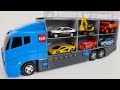 【トミカ】トミカのミニカーを開封してブルーコンボイへ収納しよう☆Let's open Tomica's miniature car and store it in the Blue Convoy ☆