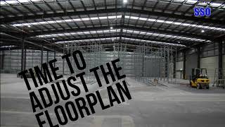 Pallet Racking Installation Timelapse: Challenges and Adaptability on Site