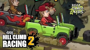 Hill Climb Racing 2 | Driver Outfits & FOREST Gameplay #3 By Fingersoft