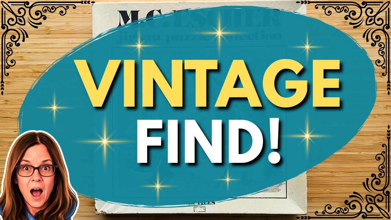 VINTAGE PUZZLE FIND | Wasn't Expecting This! - YouTube
