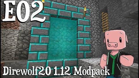 Direwolf20 1.12 Minecraft Modpack - Tinkering Around - Episode 02