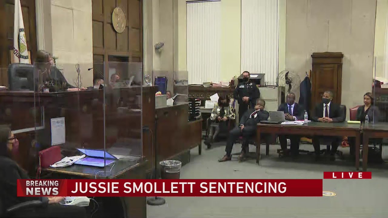 WATCH: Jussie Smollett sentenced to 150 days in jail, 30 months of