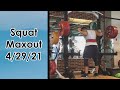 Squat Maxout | 320LB 1RM PR