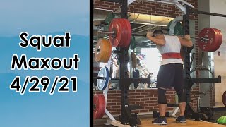 Squat Maxout | 320LB 1RM PR