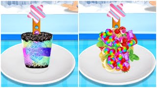 PLAY KIDS GAME SUMMER RAINBOW ICE CREAM MAKER #4 | GAME FOR ANDROID/IOS screenshot 3