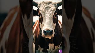 Huge Big Red Cow  Wildlife Journey #shorts #cow #viral#spottedcow #natureanimal #animalworld#fyp