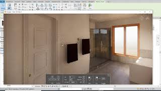 Enscape 2.7 & Revit Interior Bathroom