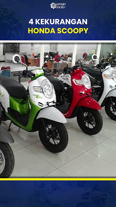 4 Disadvantages of the Honda Scoopy - Understand Them Before Buying