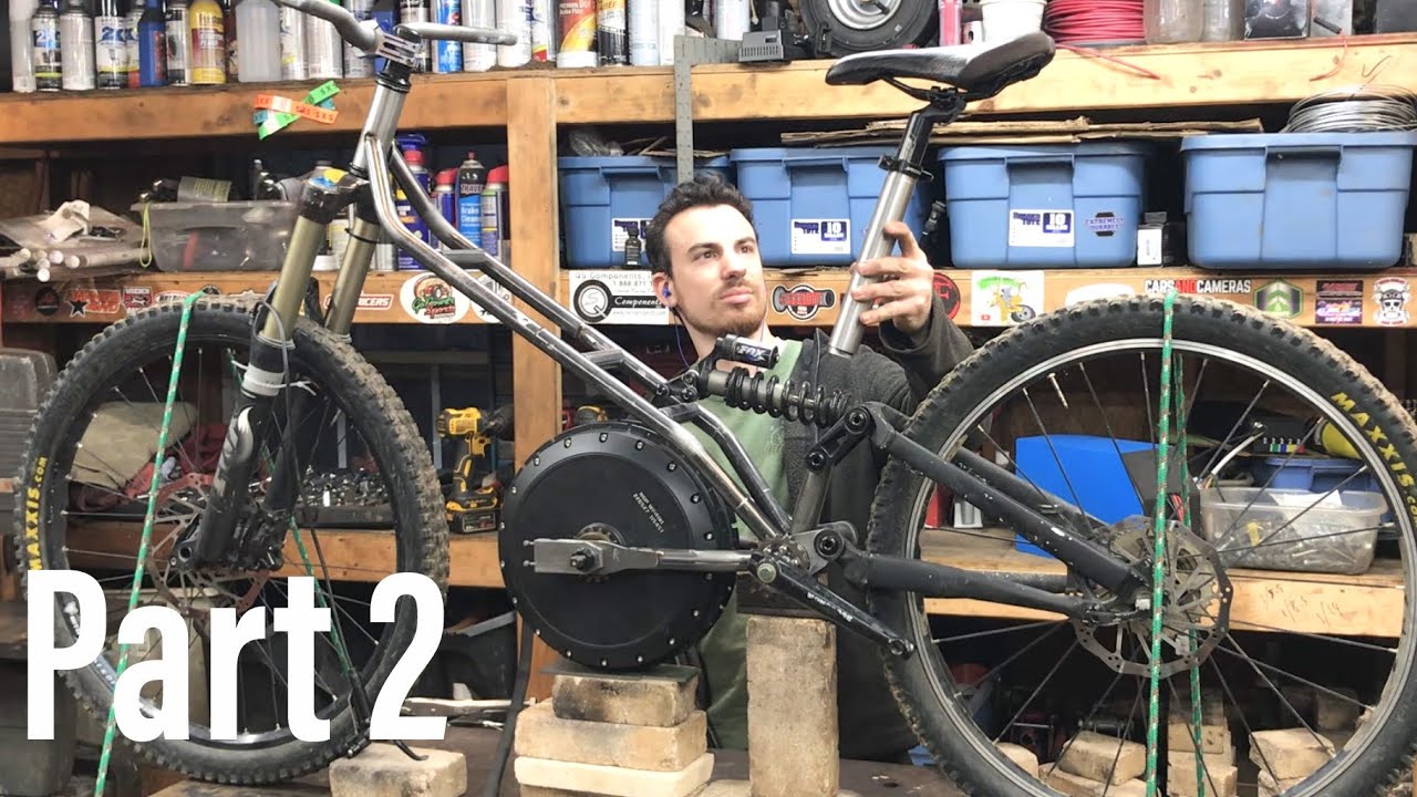 Home Made Electric Mountain Bike Build Part 2