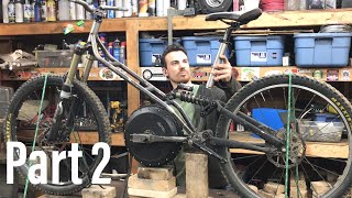 Home Made Electric Mountain Bike Build - Part 2