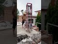 assembled machine for concrete crushing #shorts