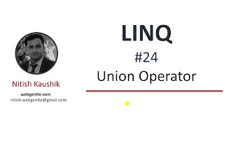 (#24) Union in LINQ | LINQ tutorial for beginners