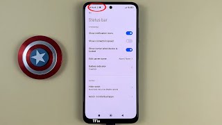 How to enable/disable Status Bar Notification Icon on Xiaomi Redmi Note 11 Android 12 screenshot 4